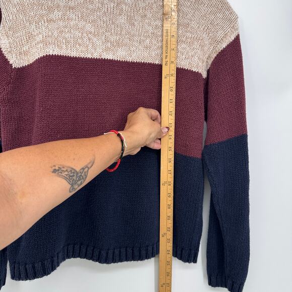 Paul Harris Design Vtg L Floral Accents ubn colorblock - Picture 5 of 6